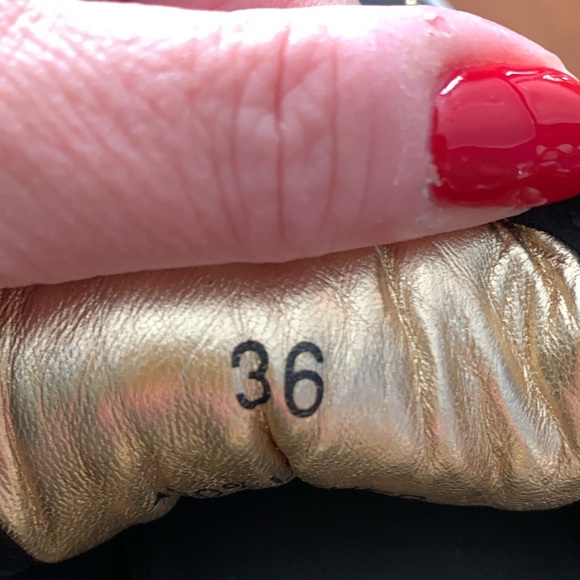 Zadig and Voltaire Black Leather Sneakers with star embellishments- NWOT - Picture 9 of 9